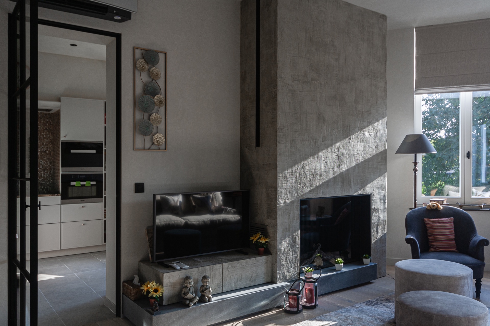 Woonkamer – afgewerkt door Buyck – realisatie 1