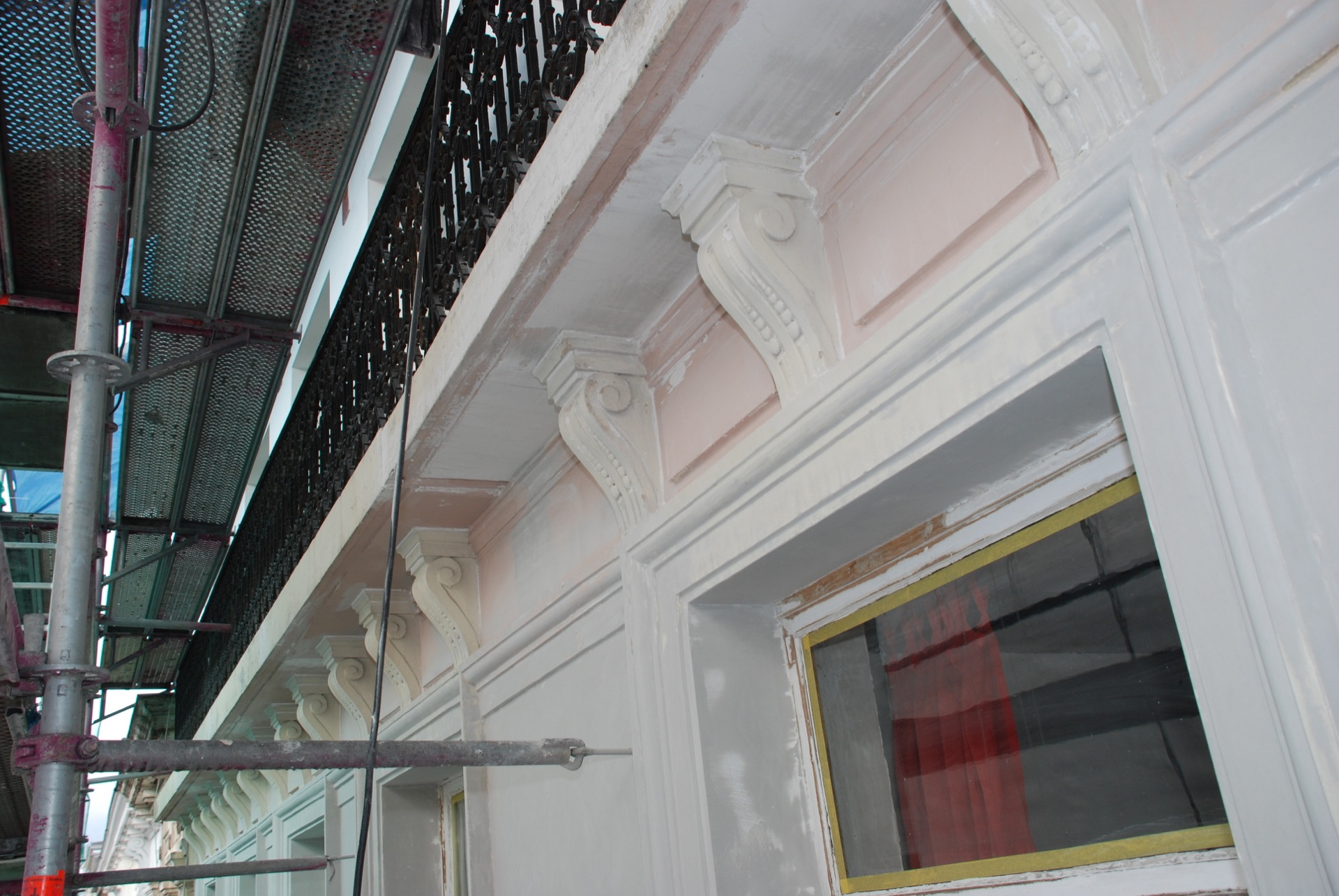 Gevelrestauratie op de werf – realisatie 1